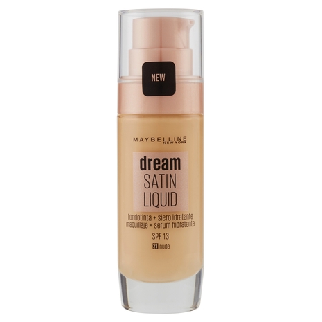Maybelline New York Fondotinta Dream Satin Liquido 21 Nude
